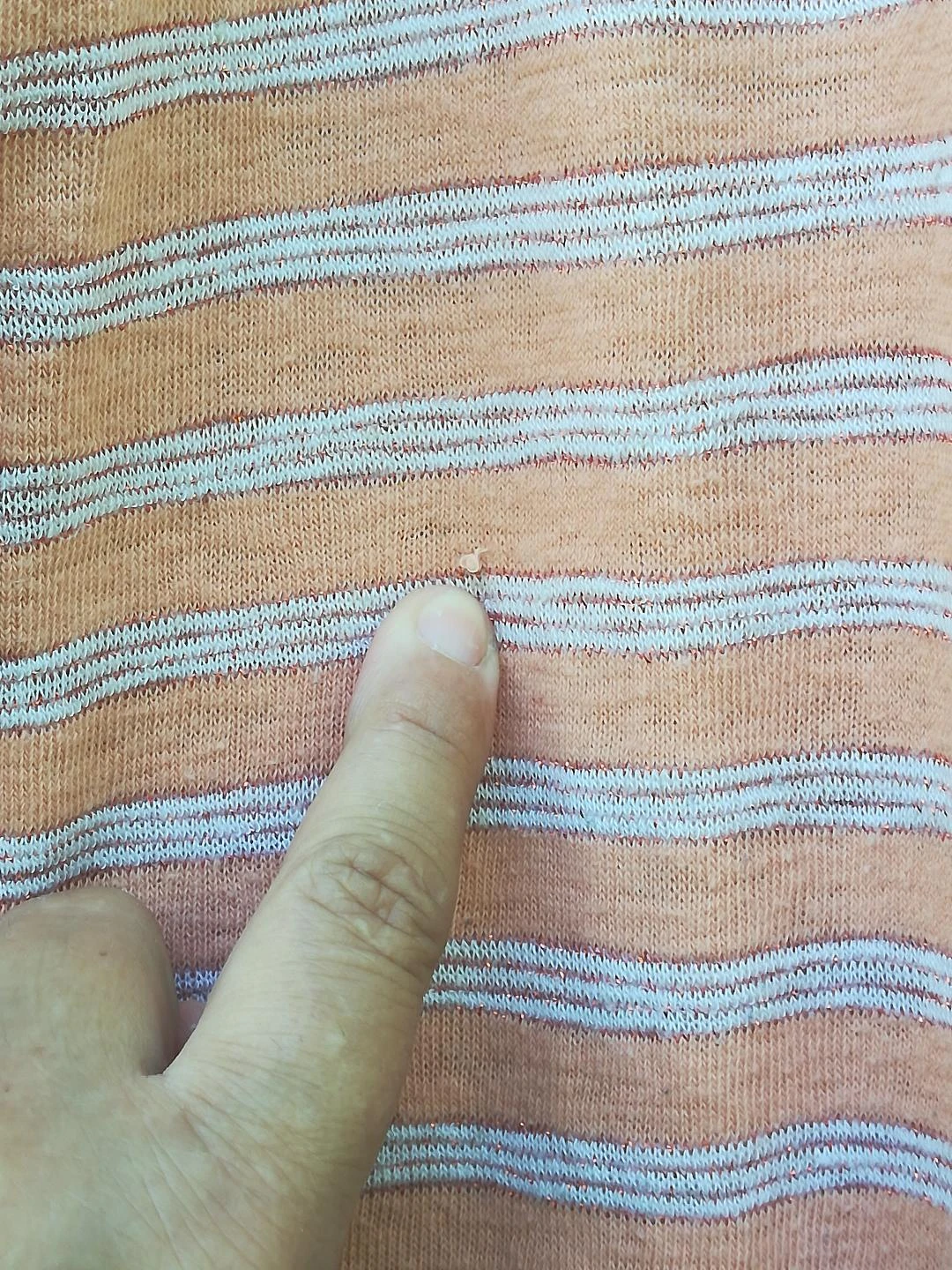 Lote de 2 camisetas ligeras y a rayas etiqueta T.L (imperfecciones) – photo 8